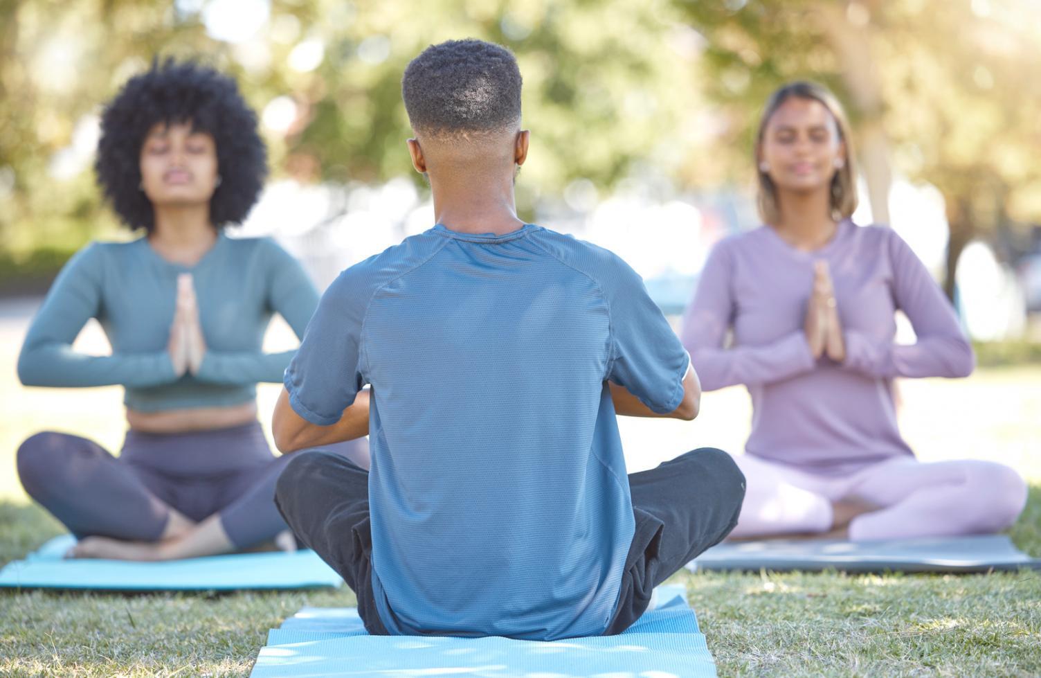 Ruhige Umgebung für Entspannungspraxis